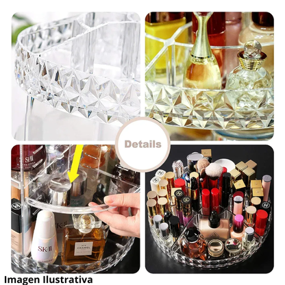 Organizador Maquillaje giratorio